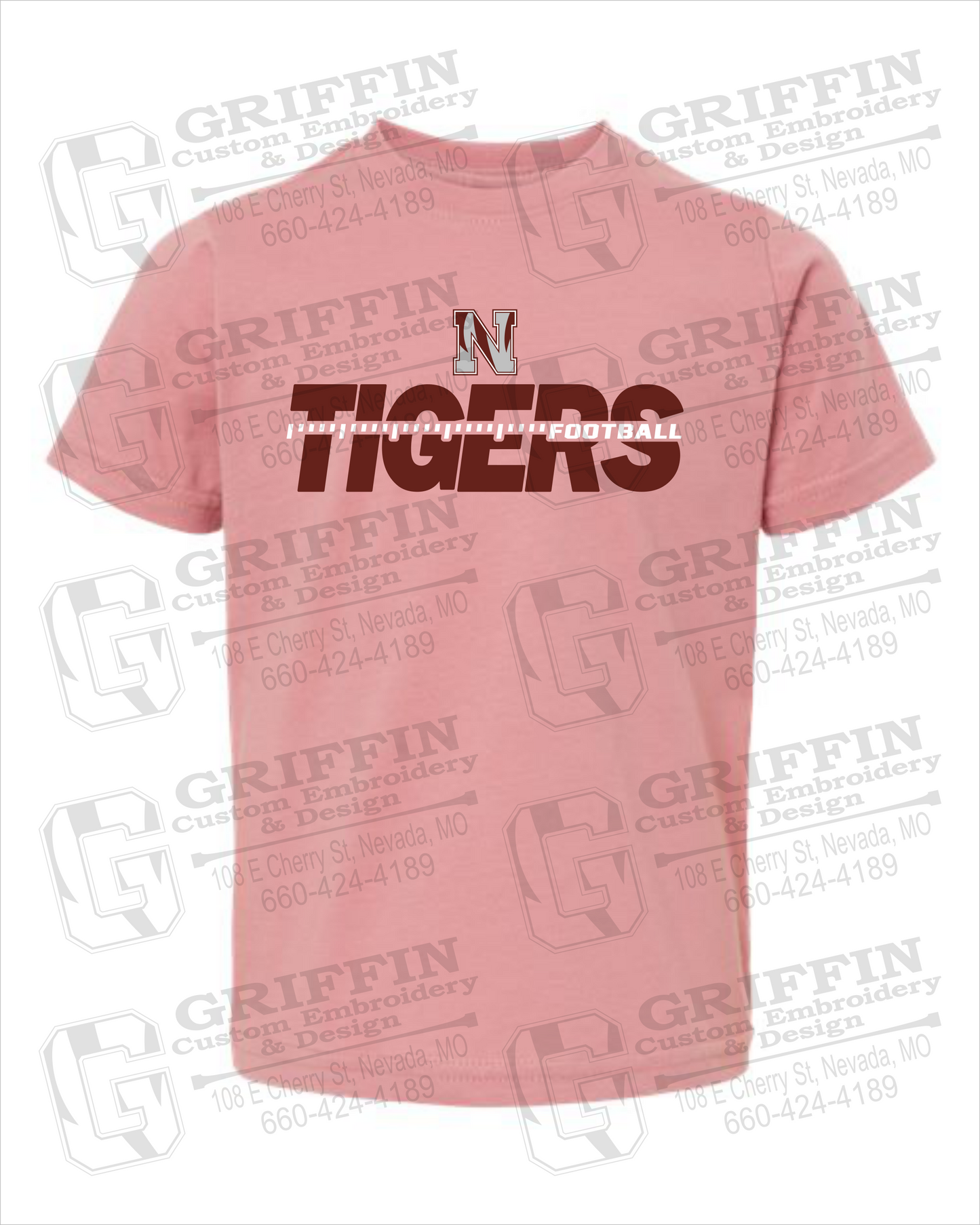 Nevada Tigers 21-D Toddler/Infant T-Shirt - Football