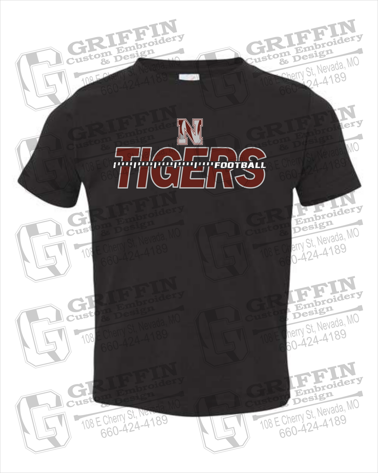 Nevada Tigers 21-D Toddler/Infant T-Shirt - Football