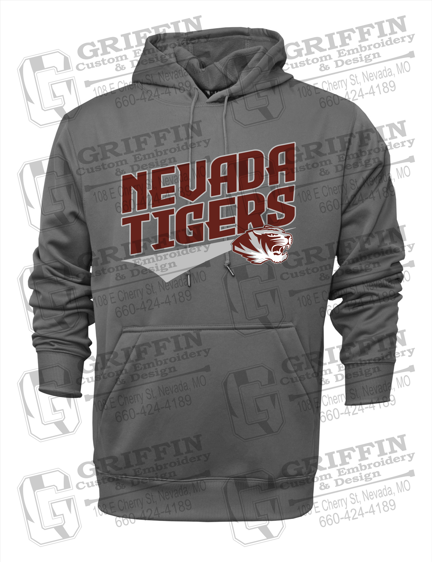 Nevada Tigers 21-E Youth Hoodie