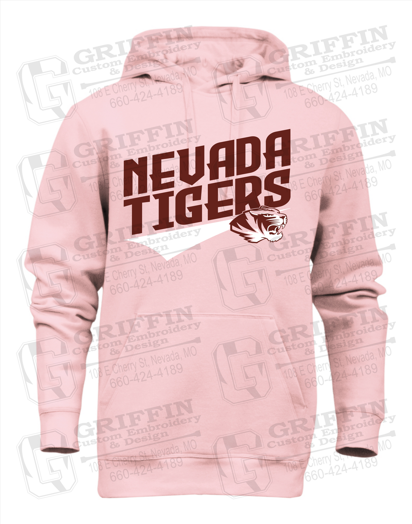 Heavyweight Fleece Hoodie - Nevada Tigers 21-E