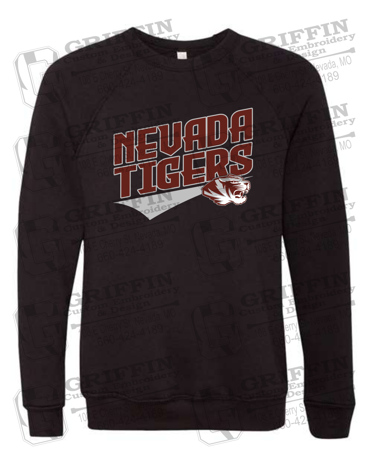 Sponge Fleece Sweatshirt - Nevada Tigers 21-E