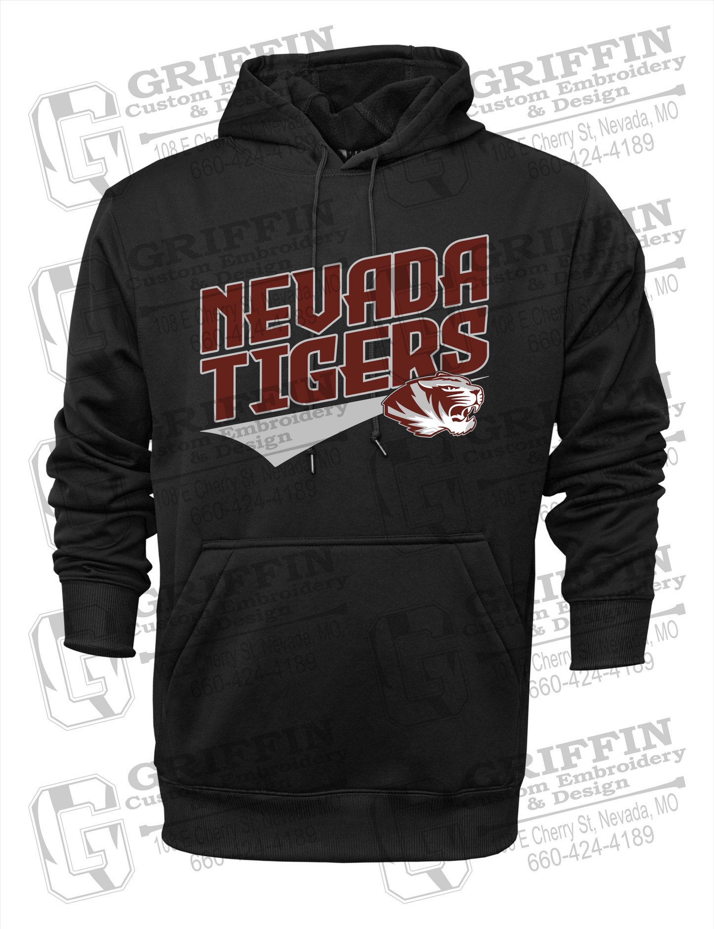 Nevada Tigers 21-E Youth Hoodie