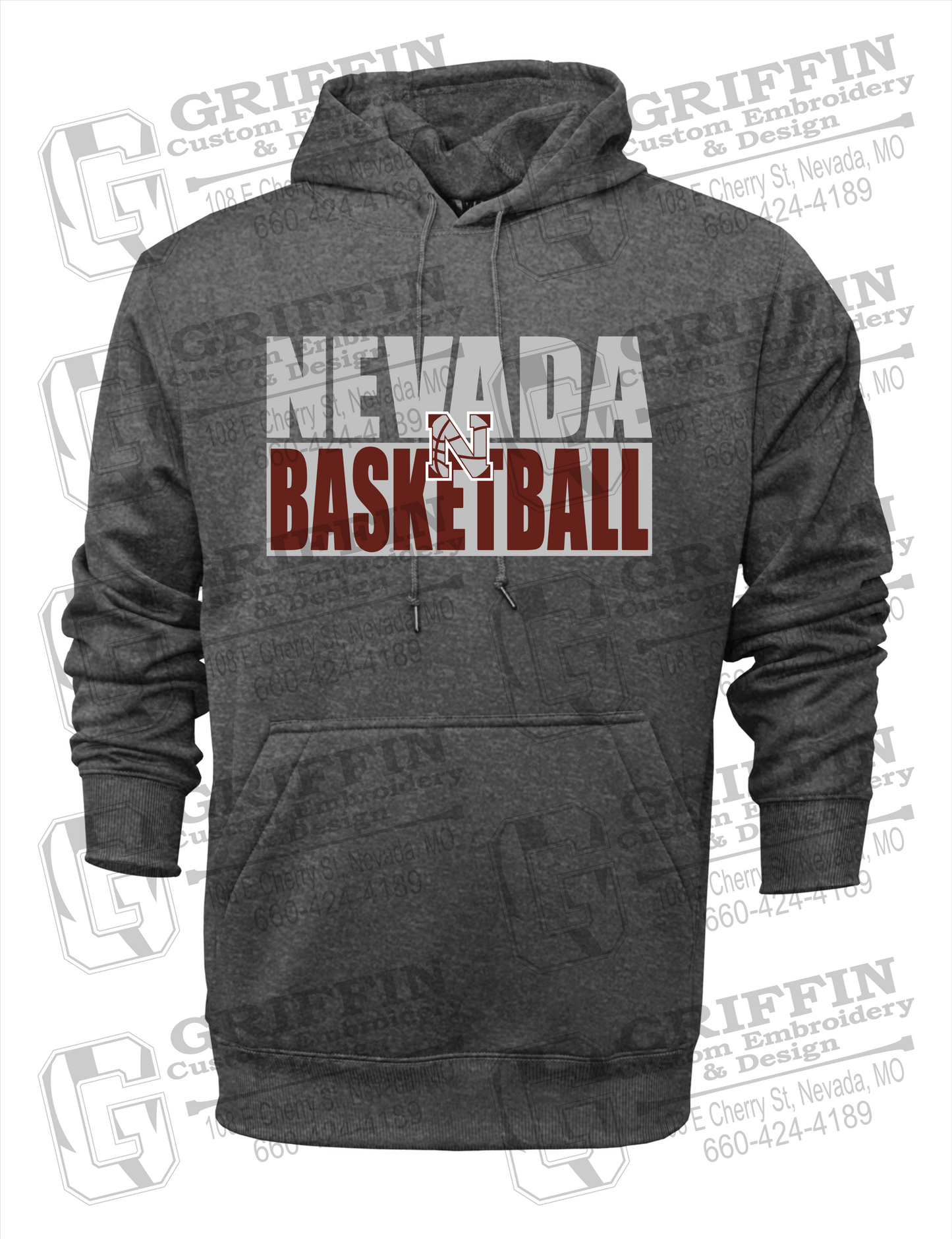 Nevada Tigers 21-Q Hoodie - Basketball