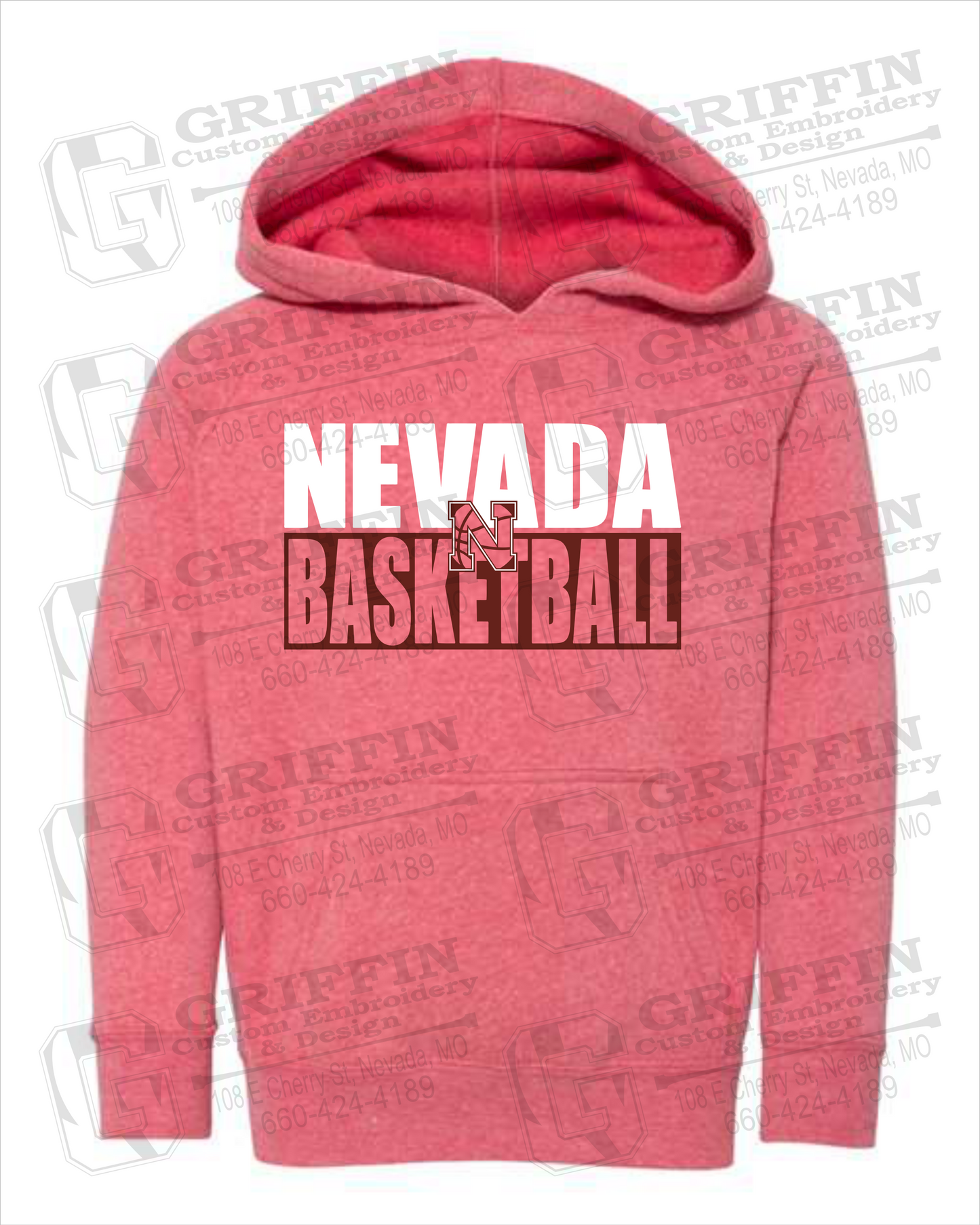 Nevada Tigers 21-Q Toddler Hoodie - Basketball