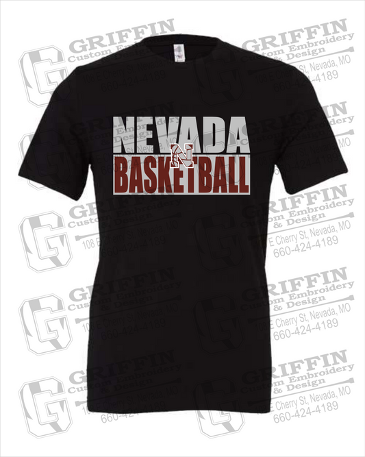 Nevada Tigers 21-Q 100% Cotton Short Sleeve T-Shirt - Basketball