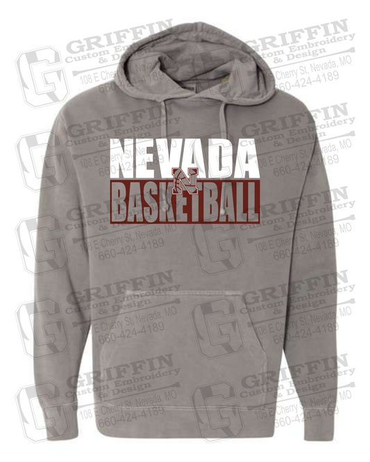 Comfort Colors Hoodie - Basketball - Nevada Tigers 21-Q