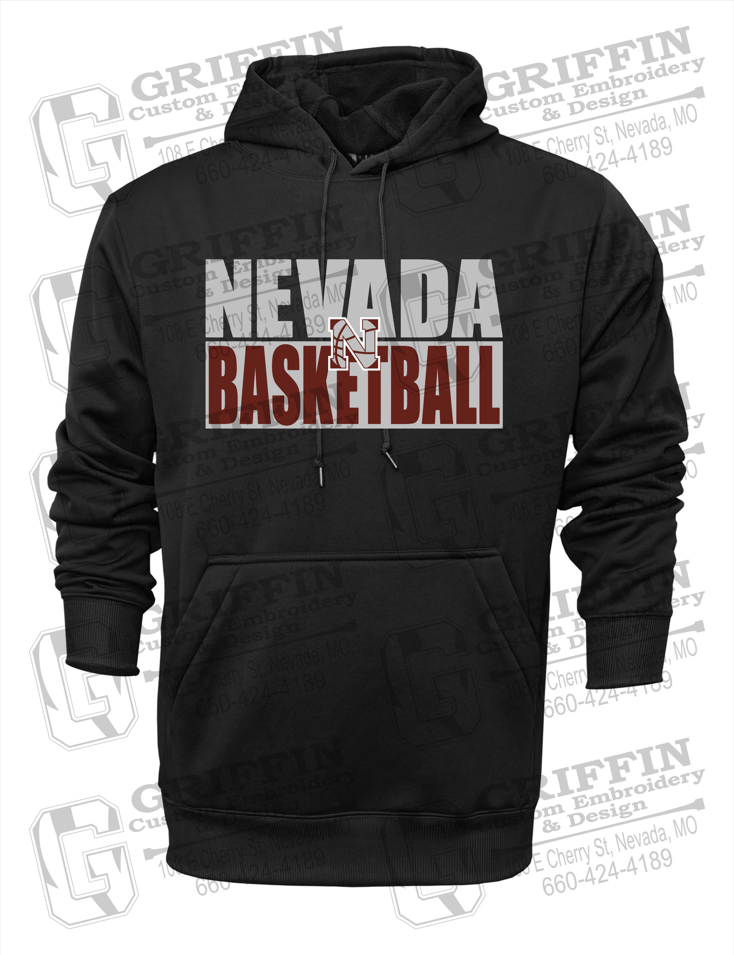 Nevada Tigers 21-Q Hoodie - Basketball