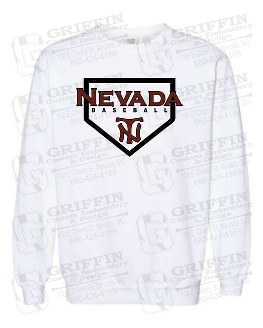 Comfort Colors Crewneck Sweatshirt - Baseball - Nevada Tigers 21-S