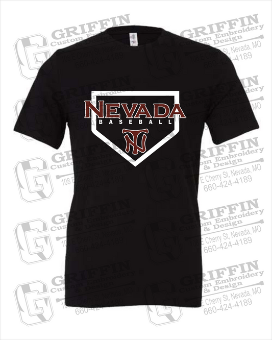 Nevada Tigers 21-S 100% Cotton Short Sleeve T-Shirt - Baseball