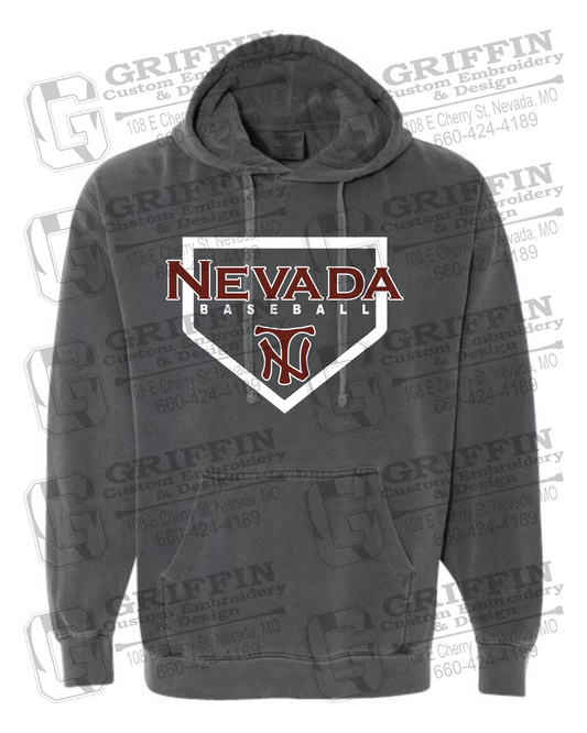 Comfort Colors Hoodie - Baseball - Nevada Tigers 21-S