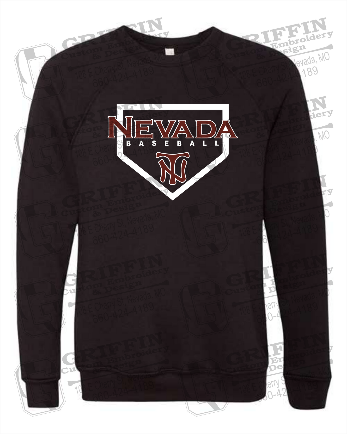 Nevada Tigers 21-S Sponge Fleece Sweatshirt - Baseball