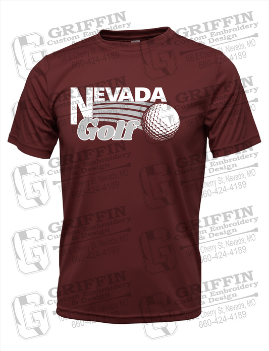 Nevada Tigers 21-W Dry-Fit T-Shirt - Golf