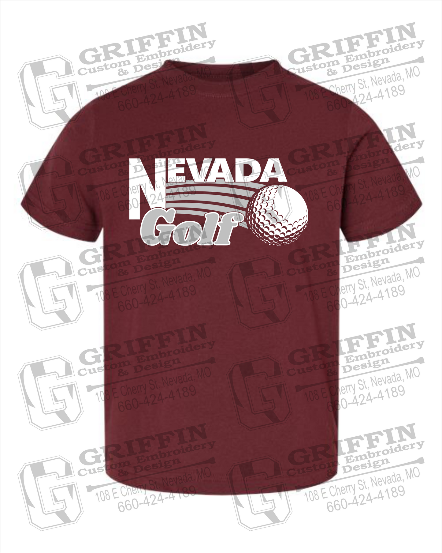 Nevada Tigers 21-W Toddler/Infant T-Shirt - Golf