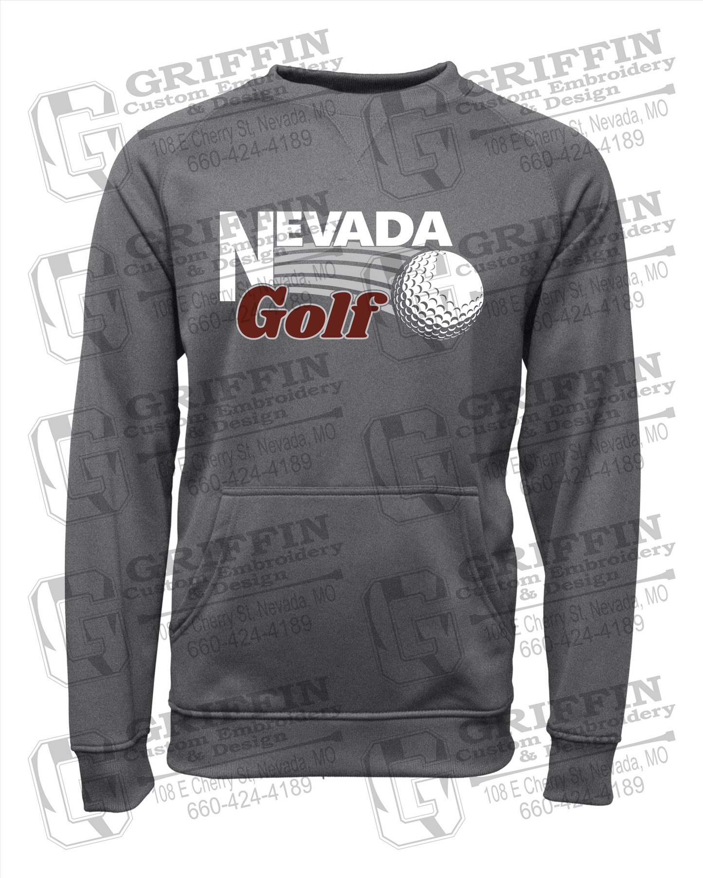 Nevada Tigers 21-W Youth Sweatshirt - Golf