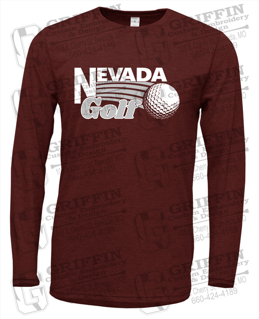 Nevada Tigers 21-W Long Sleeve T-Shirt - Golf