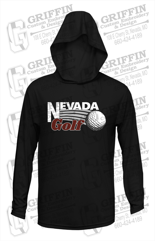 Dry-Fit T-Shirt Hoodie - Golf - Nevada Tigers 21-W