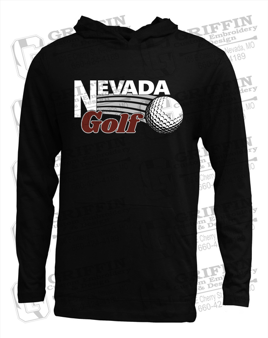 Soft-Tek T-Shirt Hoodie - Golf - Nevada Tigers 21-W