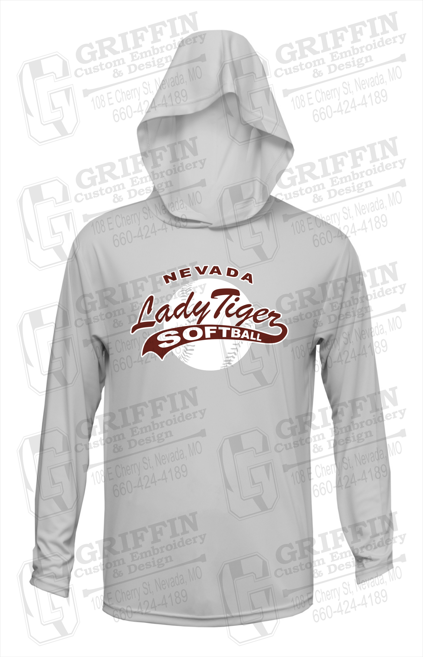 Dry-Fit T-Shirt Hoodie - Softball - Nevada Tigers 21-X