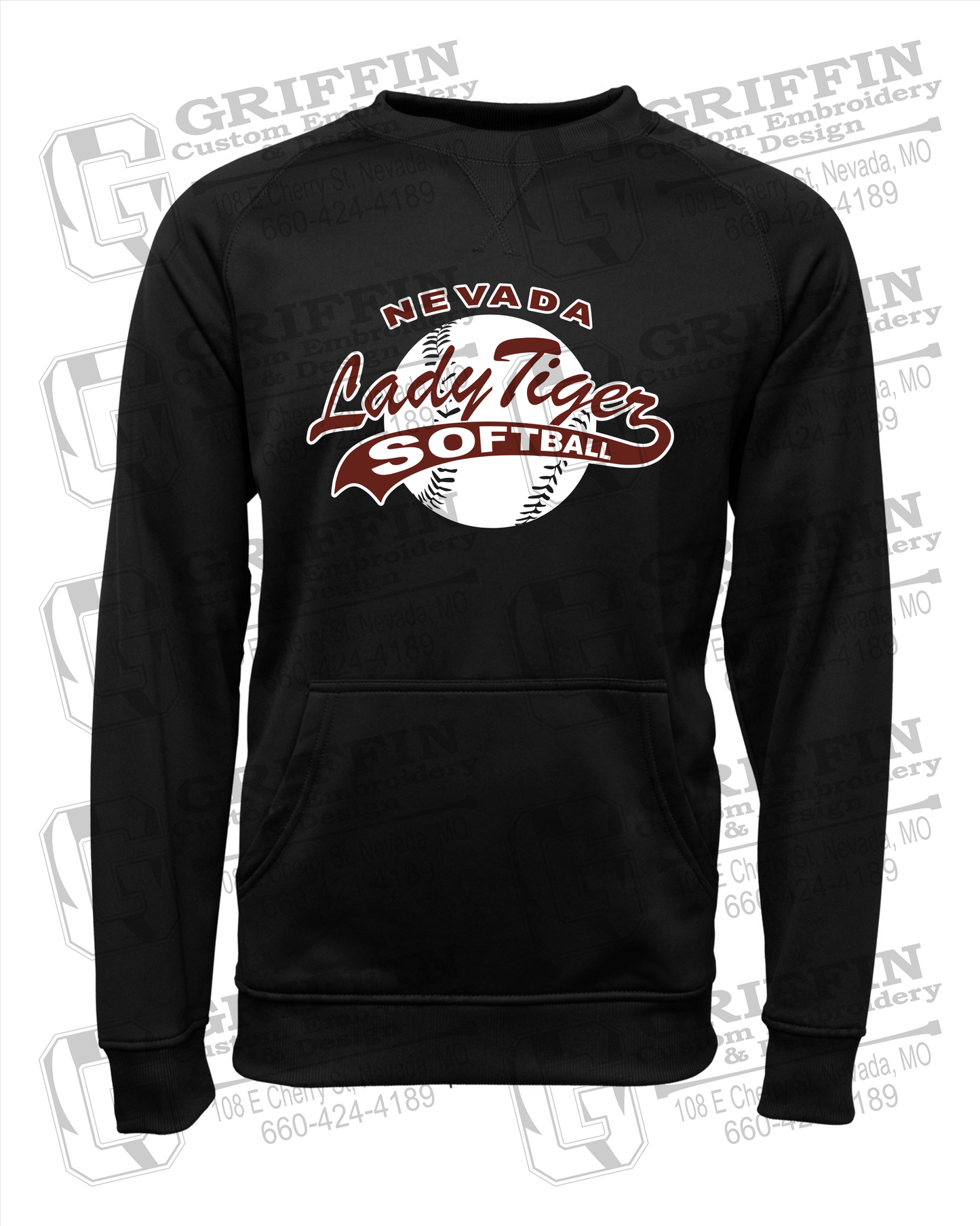 Nevada Tigers 21-X Sweatshirt - Softball