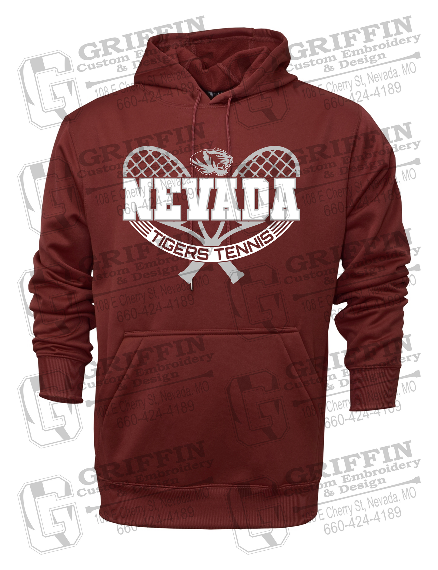 Nevada Tigers 21-Y Hoodie - Tennis