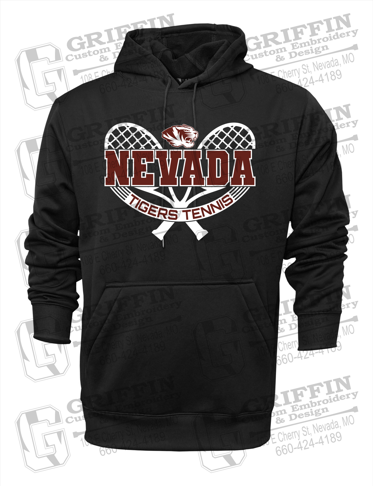 Nevada Tigers 21-Y Hoodie - Tennis