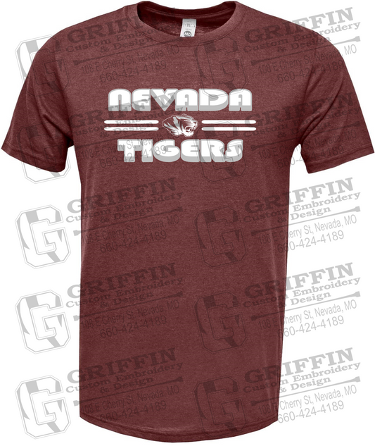 Soft-Tek Short Sleeve T-Shirt - Nevada Tigers 22-A