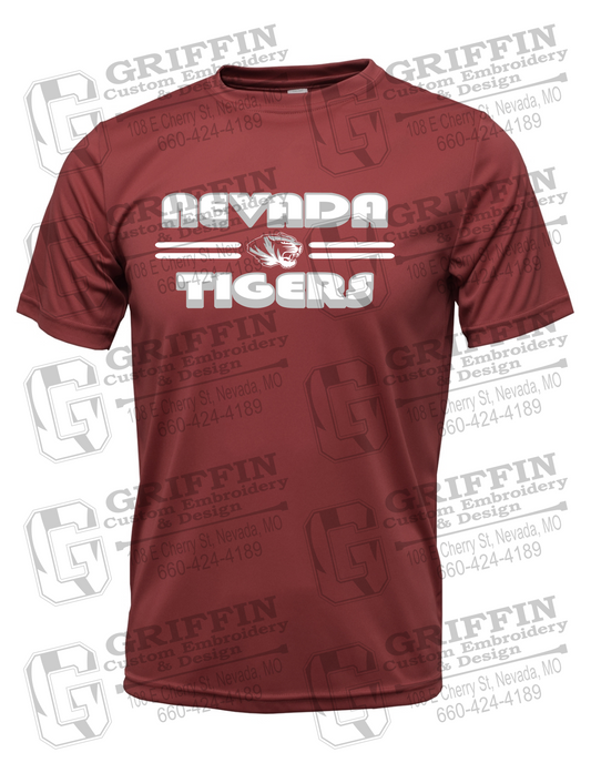 Dry-Fit Short Sleeve T-Shirt - Nevada Tigers 22-A
