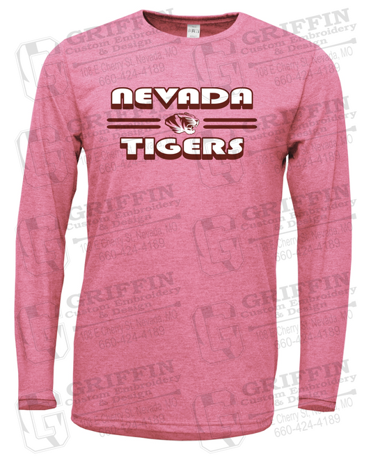Soft-Tek Long Sleeve T-Shirt - Nevada Tigers 22-A
