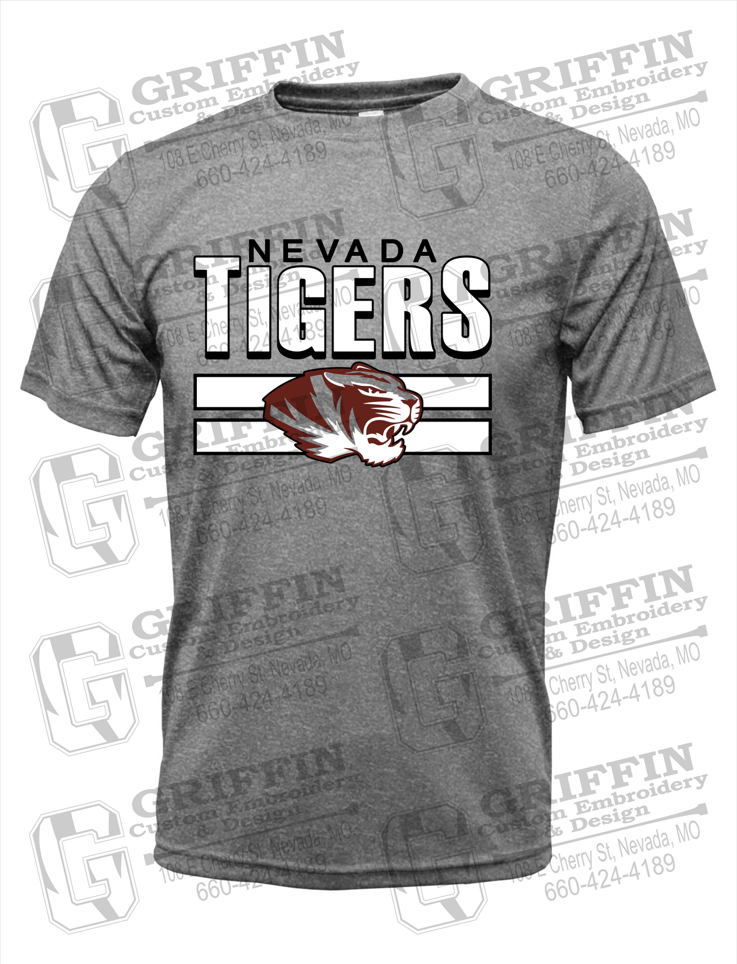 Nevada Tigers 22-B Dry-Fit T-Shirt