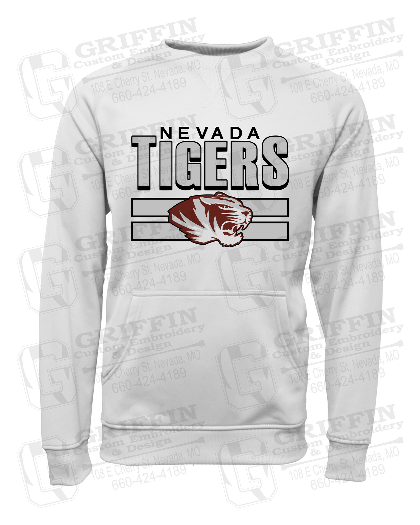 Nevada Tigers 22-B Youth Sweatshirt
