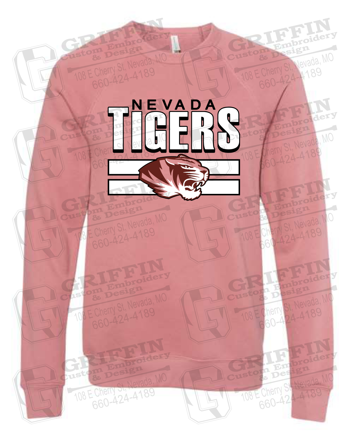 Sponge Fleece Sweatshirt - Nevada Tigers 22-B