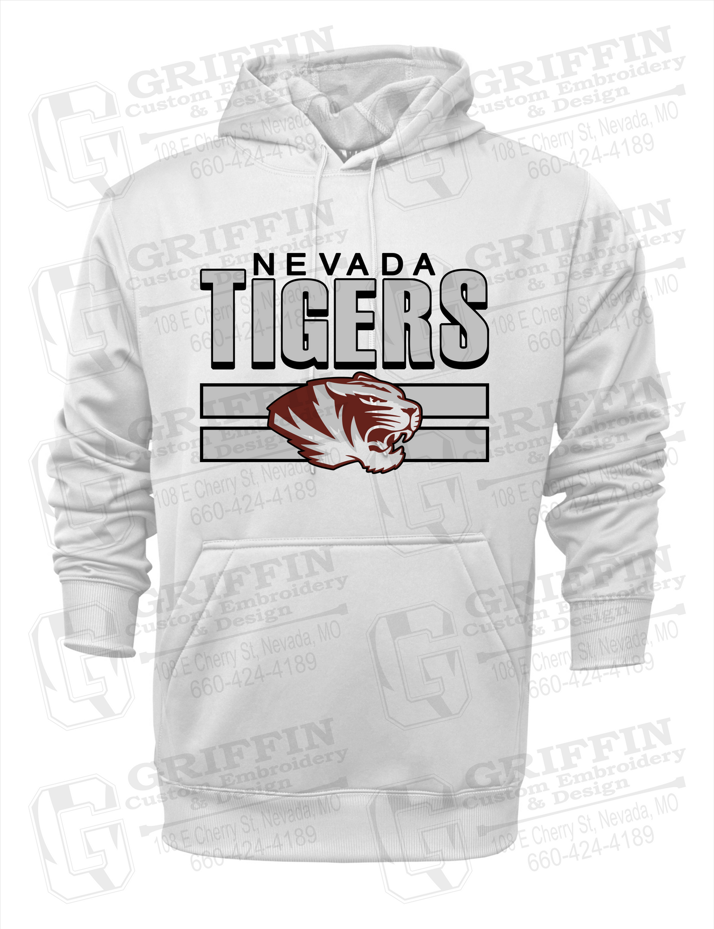 Nevada Tigers 22-B Youth Hoodie
