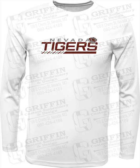 Dry-Fit Long Sleeve T-Shirt - Nevada Tigers 22-E