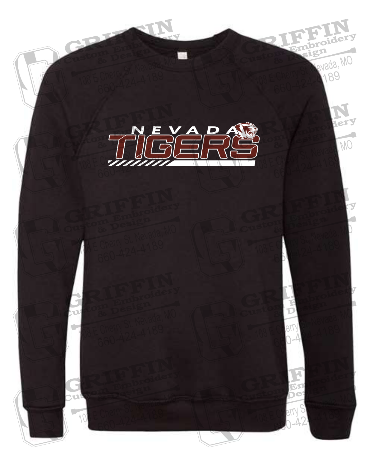 Sponge Fleece Sweatshirt - Nevada Tigers 22-E