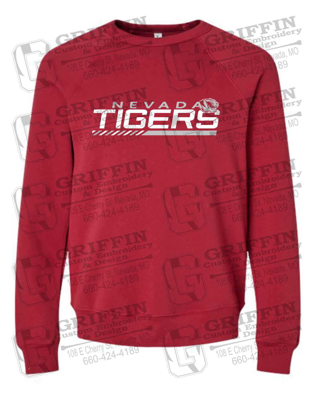 Sponge Fleece Sweatshirt - Nevada Tigers 22-E