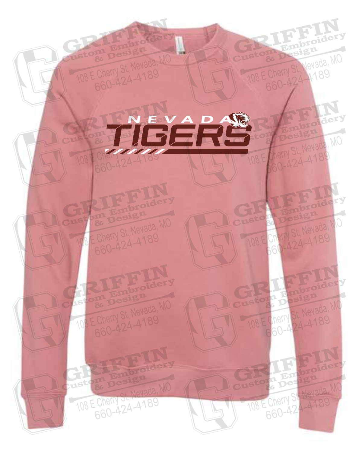 Sponge Fleece Sweatshirt - Nevada Tigers 22-E