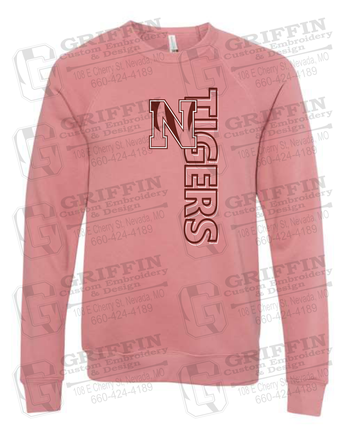 Sponge Fleece Sweatshirt - Nevada Tigers 22-F