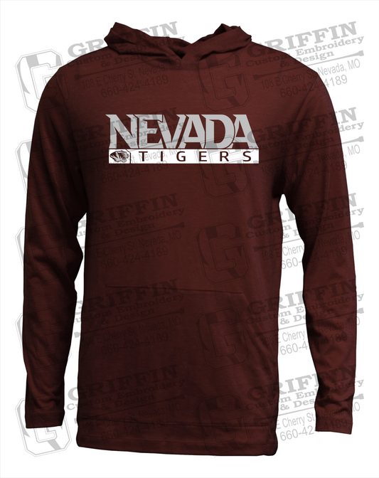 Soft-Tek T-Shirt Hoodie - Nevada Tigers 22-G
