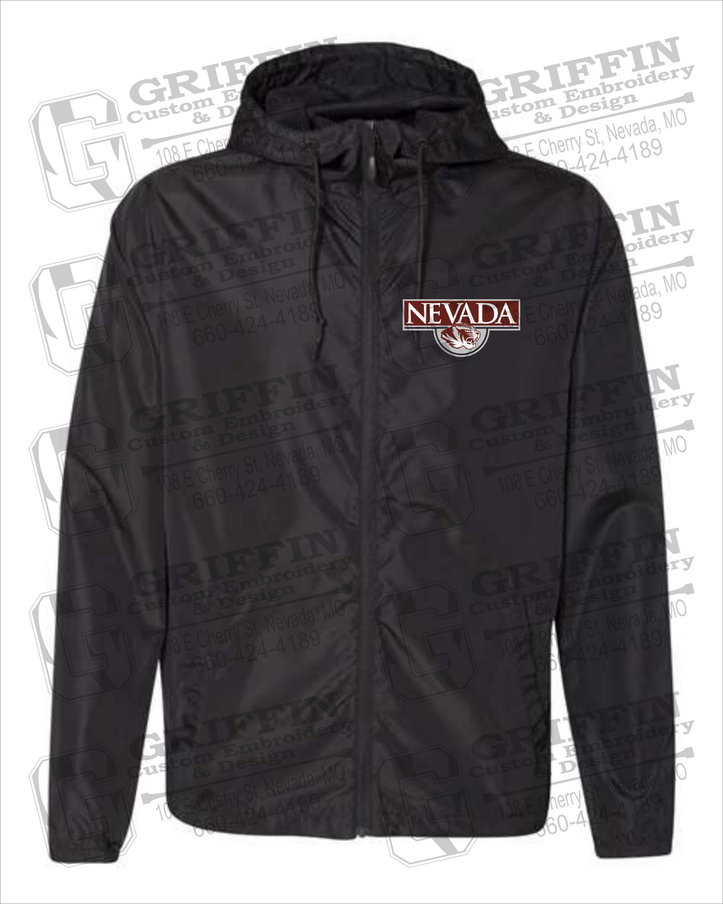 Lightweight Windbreaker - Nevada Tigers 22-K