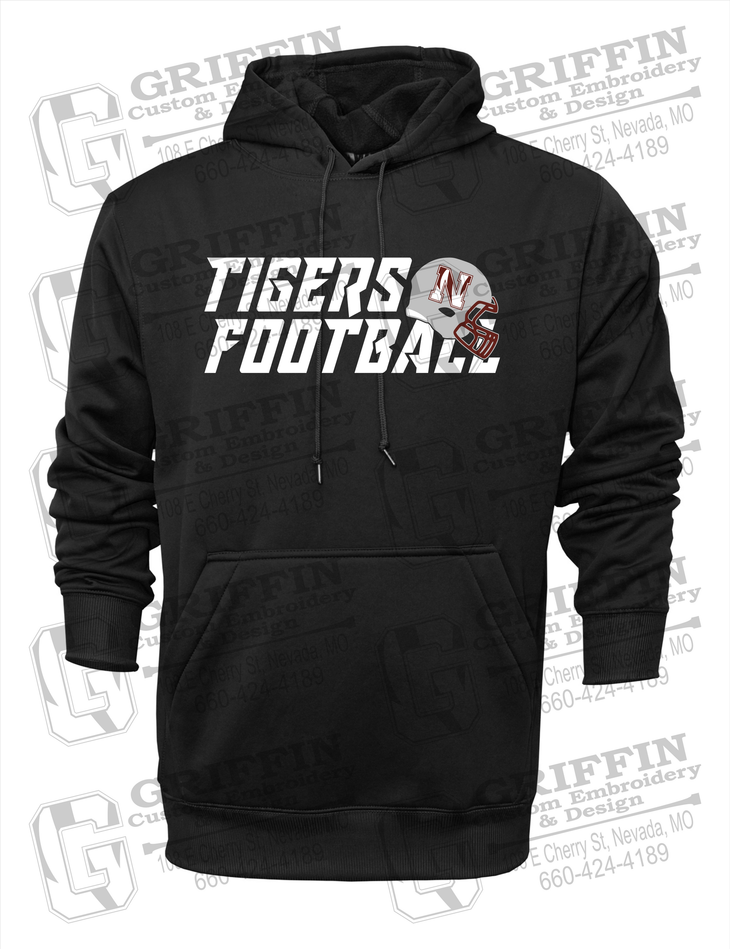 Nevada Tigers 22-O Hoodie - Football