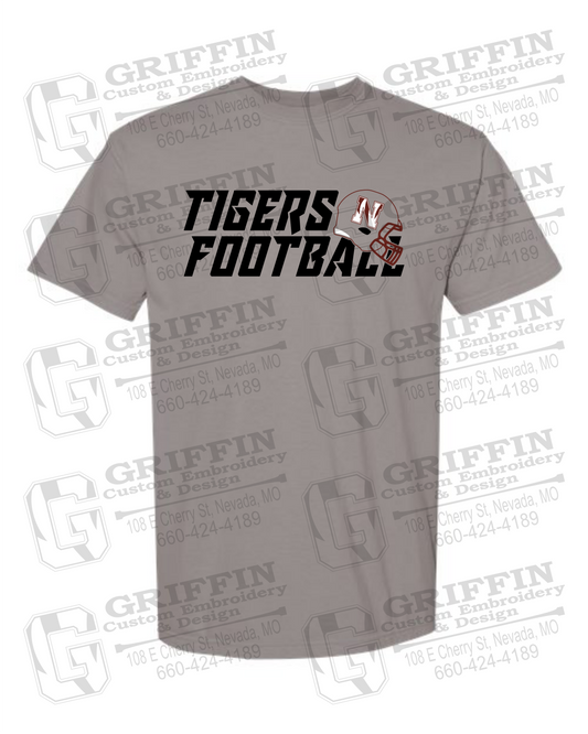 Comfort Colors Short Sleeve T-Shirt - Football - Nevada Tigers 22-O