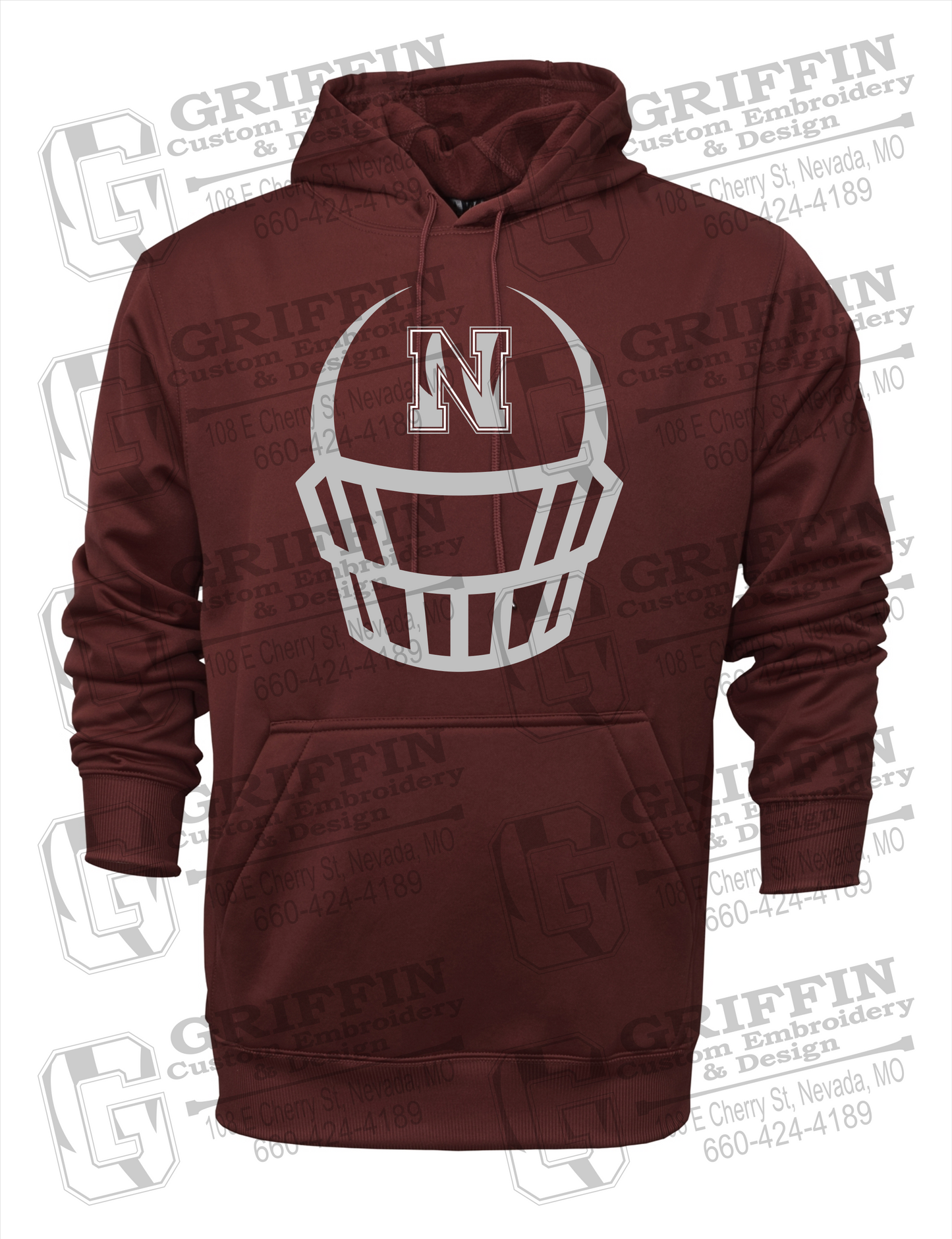 Nevada Tigers 22-P Hoodie - Football