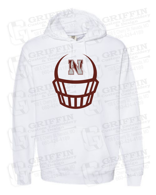 Comfort Colors Hoodie - Football - Nevada Tigers 22-P