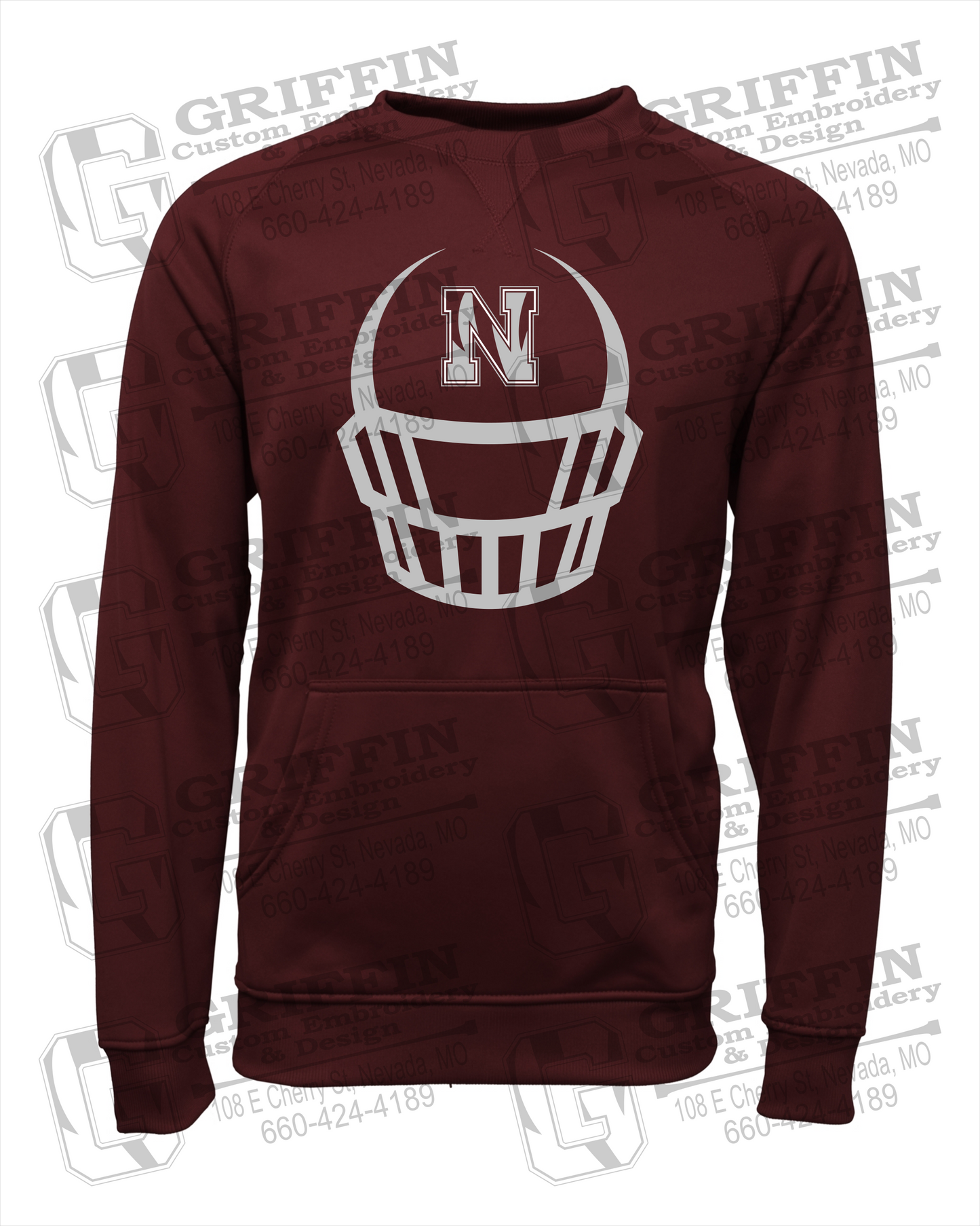 Nevada Tigers 22-P Youth Sweatshirt - Football
