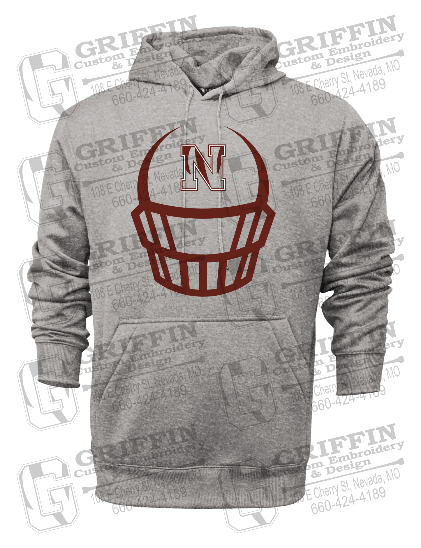 Nevada Tigers 22-P Hoodie - Football