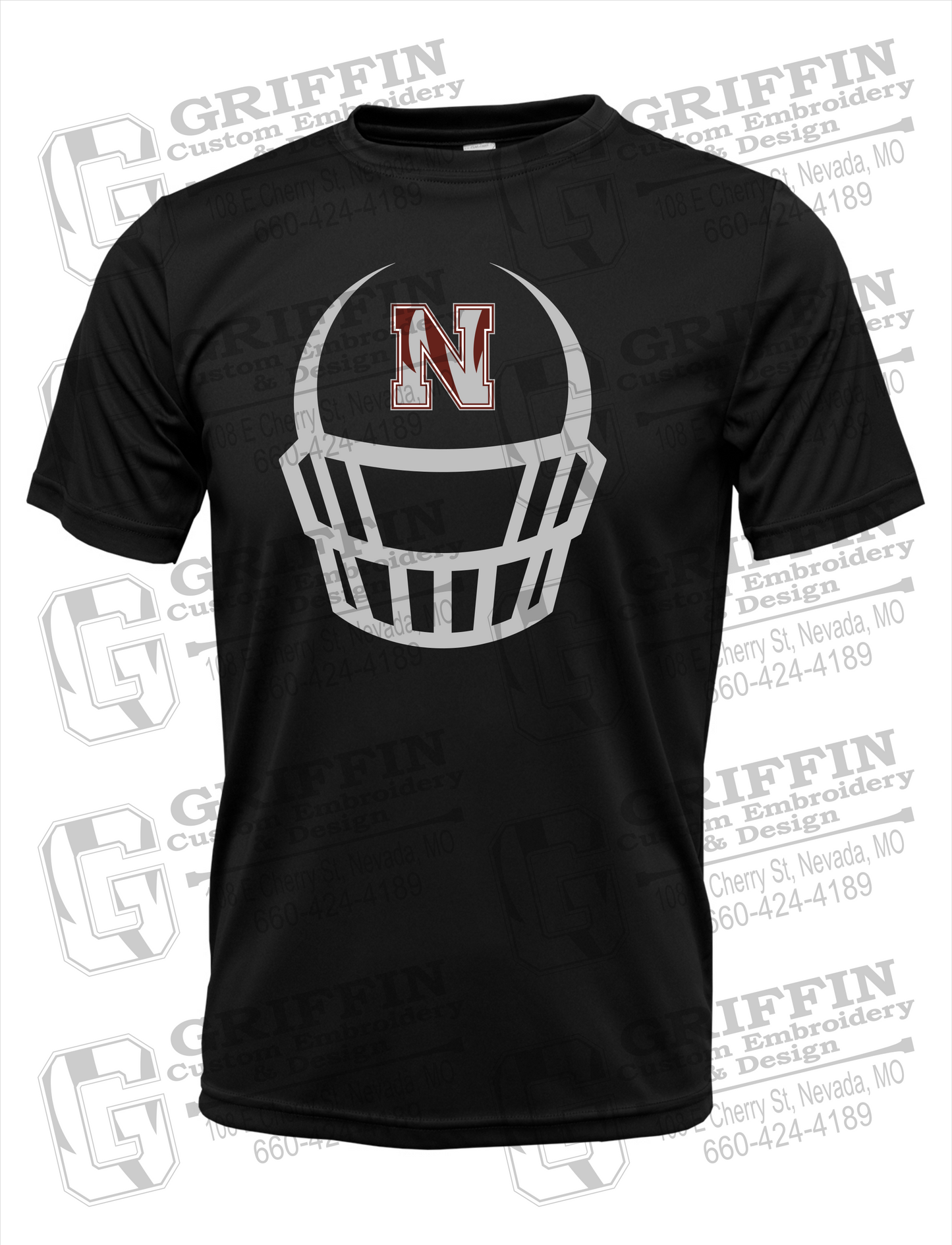 Nevada Tigers 22-P Dry-Fit T-Shirt - Football