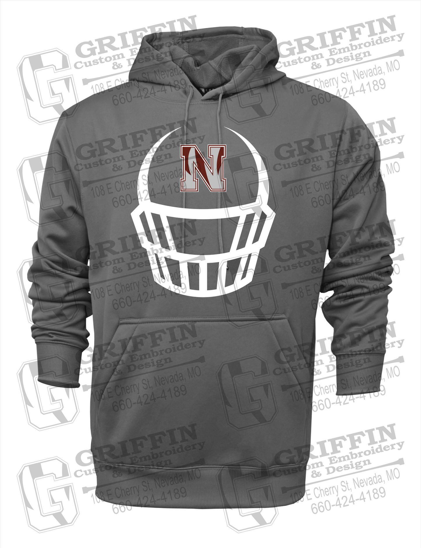 Nevada Tigers 22-P Hoodie - Football