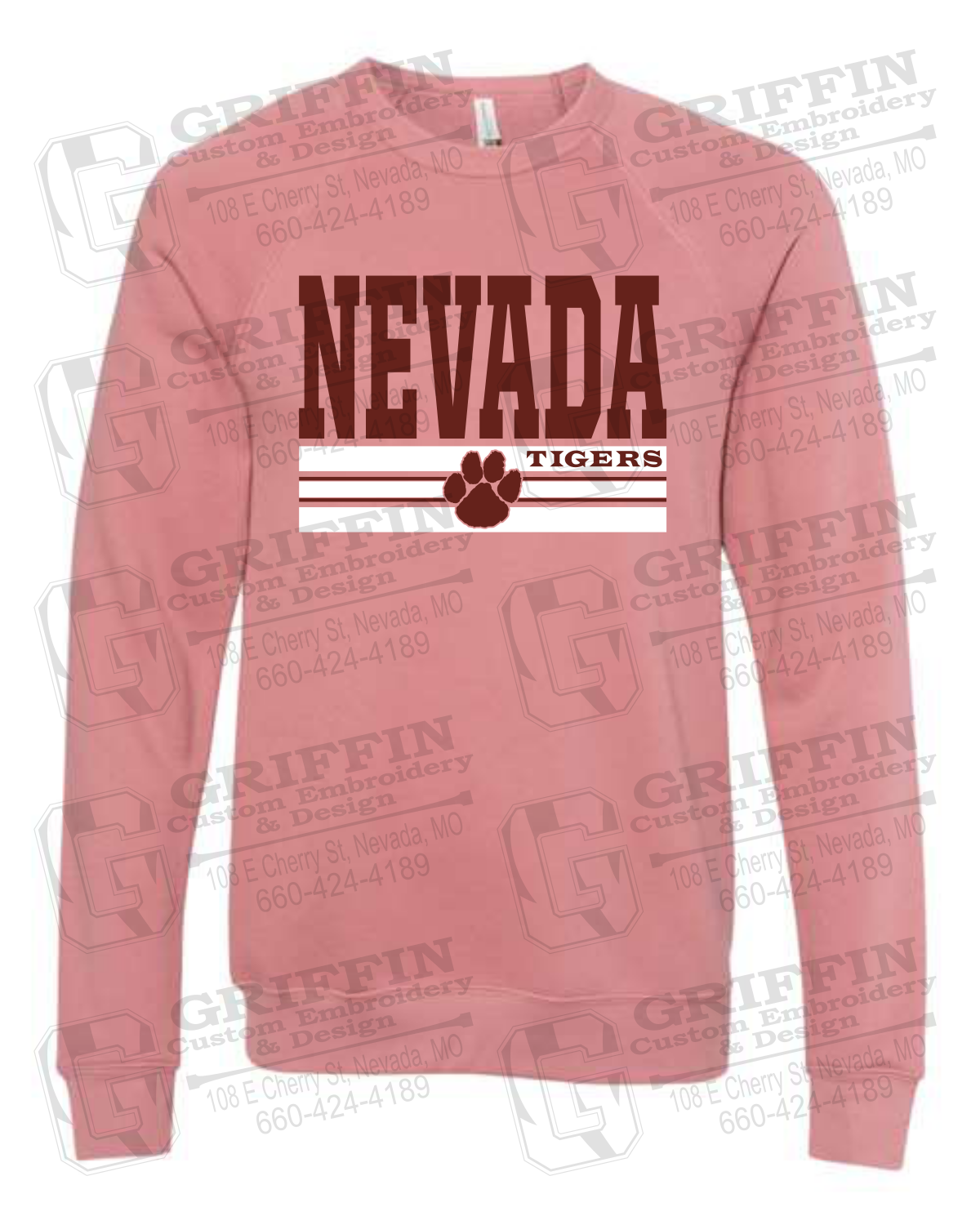 Sponge Fleece Sweatshirt - Nevada Tigers 22-V