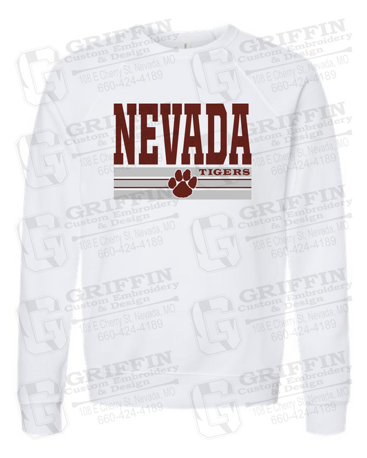 Sponge Fleece Sweatshirt - Nevada Tigers 22-V