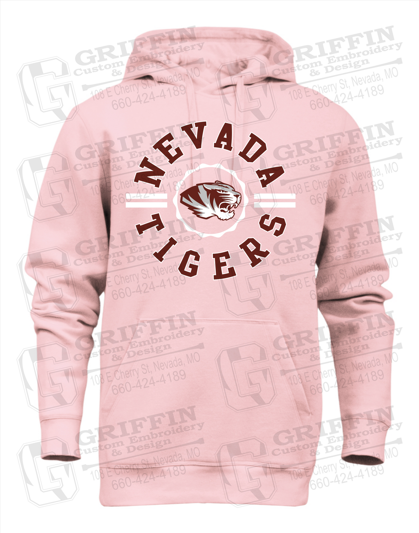 Heavyweight Fleece Hoodie - Nevada Tigers 22-Z